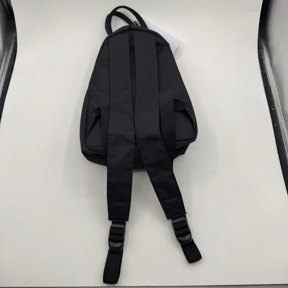 Herschel Supply Co Nova Mini Backpack Black Gold Zipper 10501-00001-OS NWT